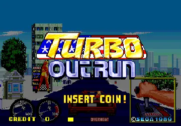 Turbo OutRun (Japan, Europe) screen shot title